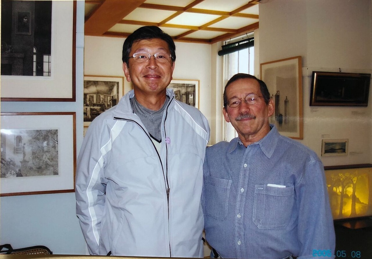 202009荒井由泰03_版画の師匠　Andrew Fitch と私