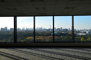 大手町パークビルディング内からの景色