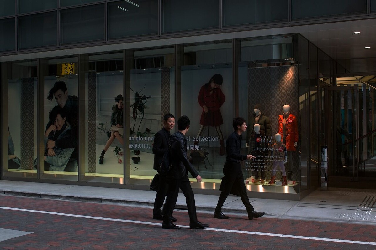 018　銀座六丁目　銀座すずらん通りのユニクロ　2012.10.31