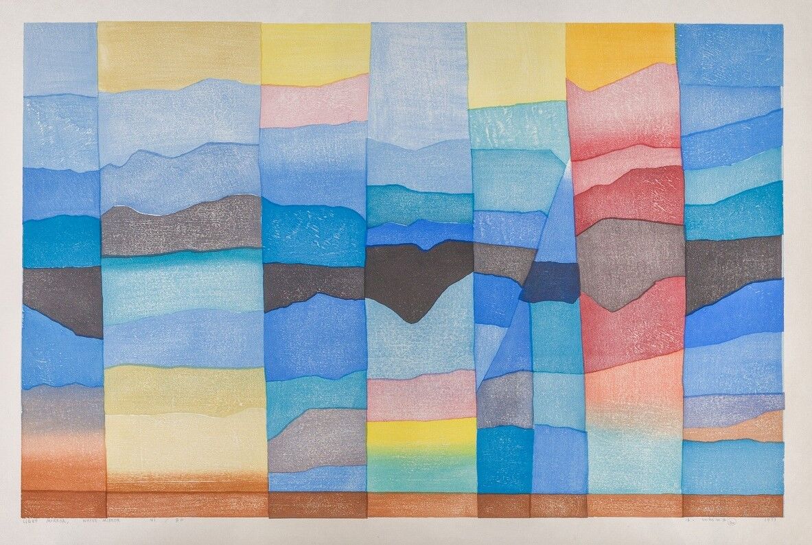 9A_Forest Byobu  Light Mirror, Water Mirror1200