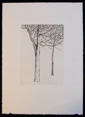 駒井哲郎「二樹」