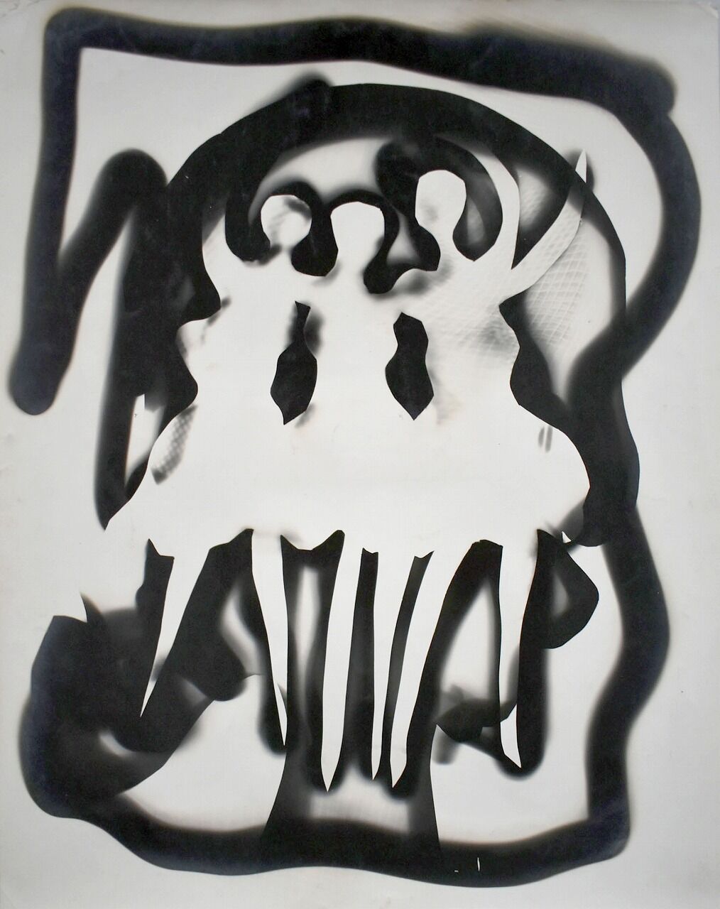 瑛九三人のバレリーナ