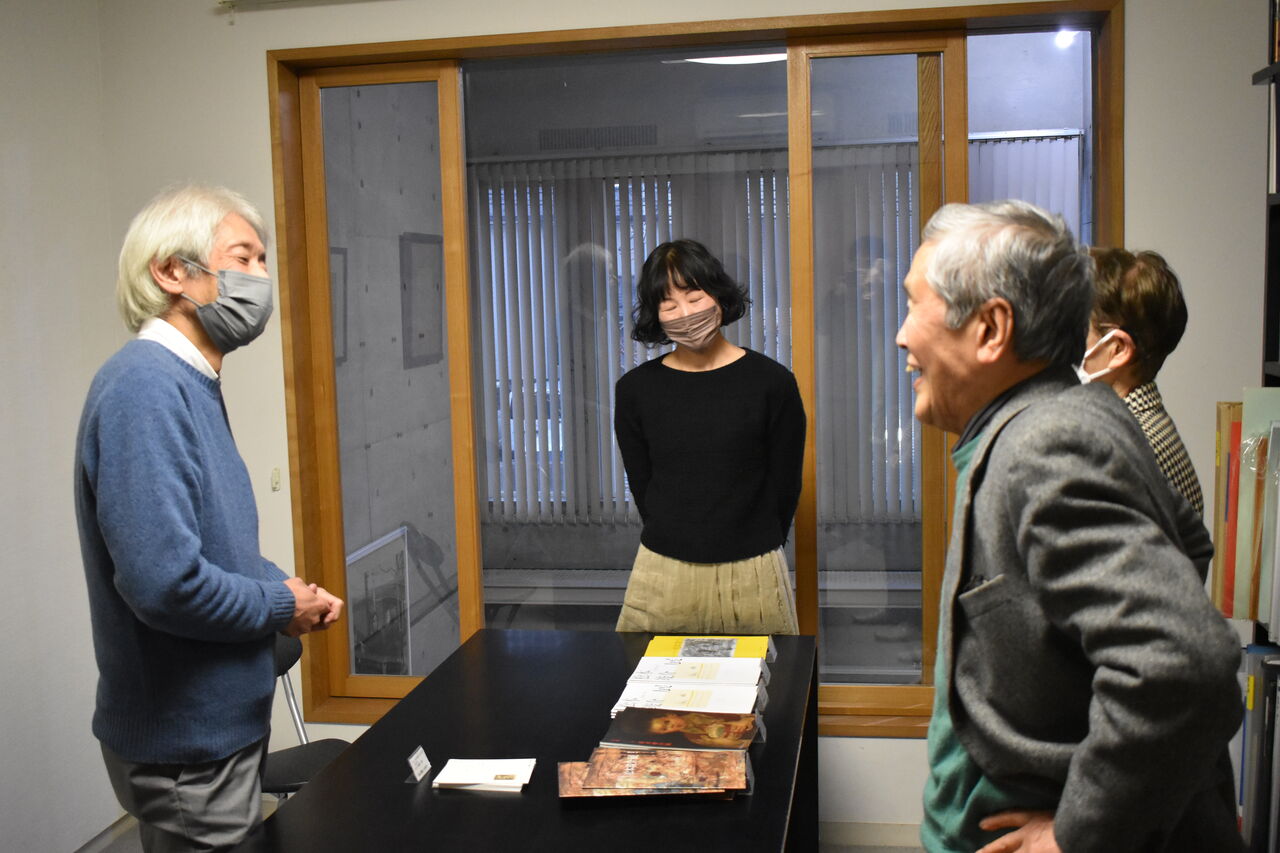 松本竣介展　トーク (4)