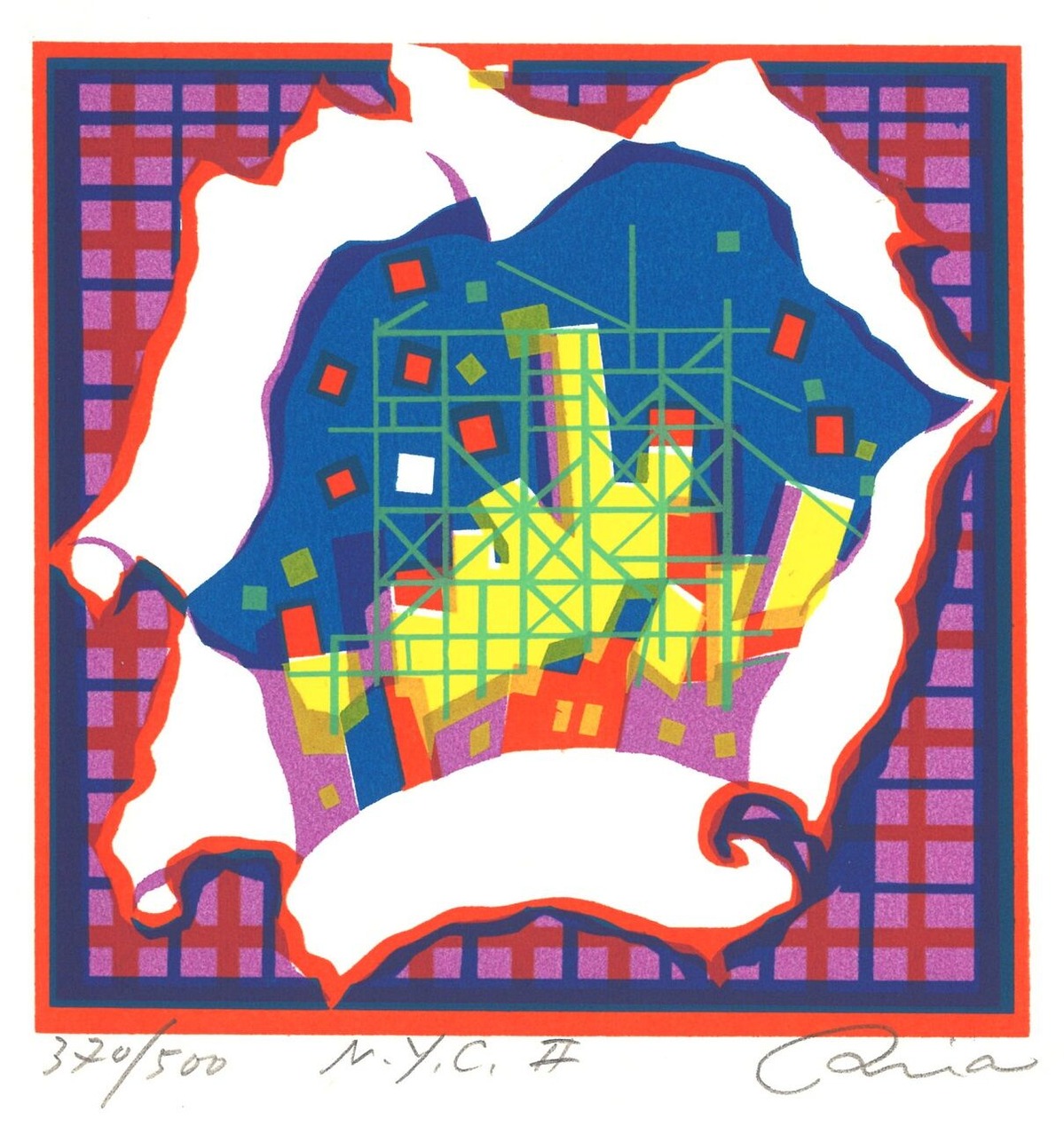 078）木村利三郎「N.Y.C Ⅱ」