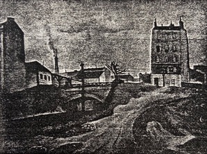 図版３　藤田嗣治『モンスリー附近』1918年（同上）