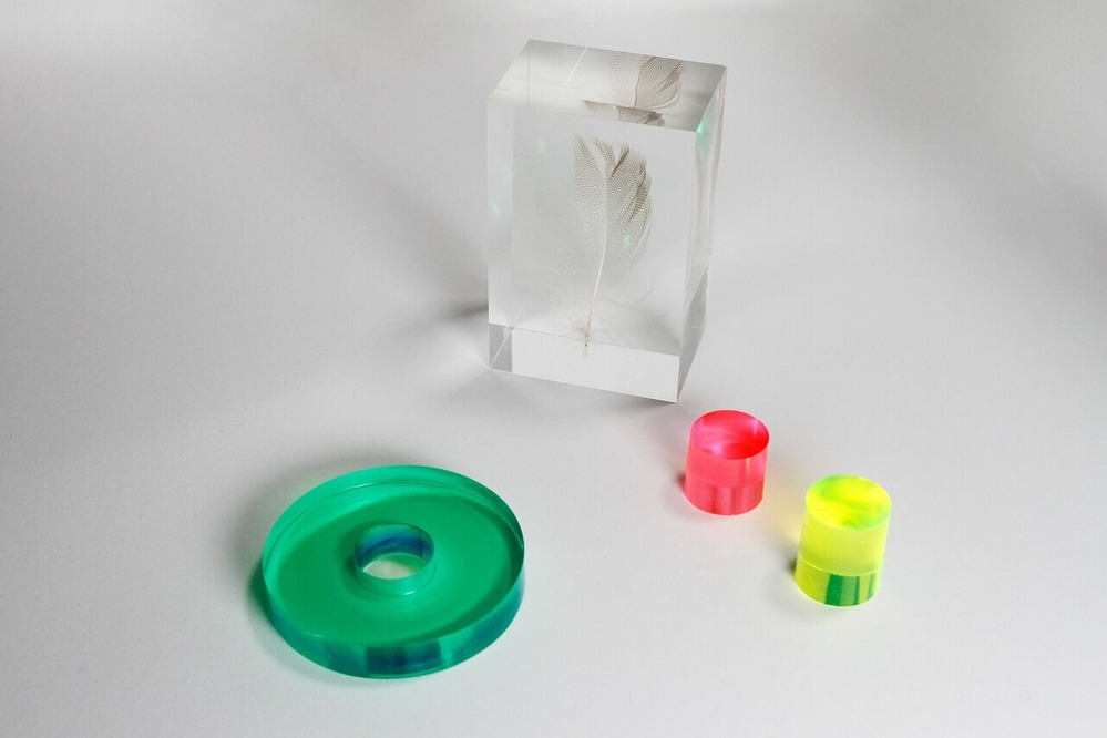 倉俣史朗 羽のオブジェなど 4点セット (1)