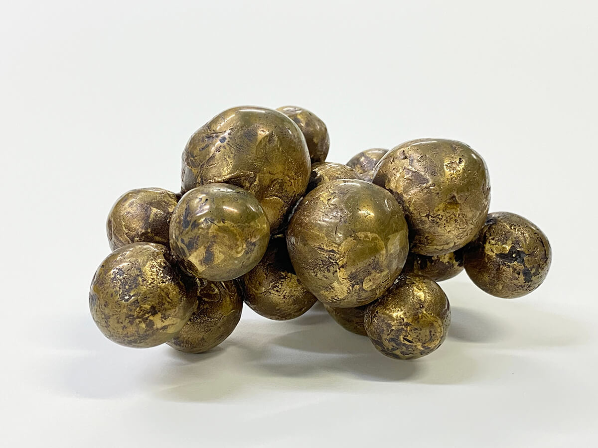 舟越直木《Bedessa Moon》2000年 ブロンズ 14.5×9.0×7.5cm