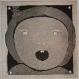 駒井哲郎「びっくりしている少女」