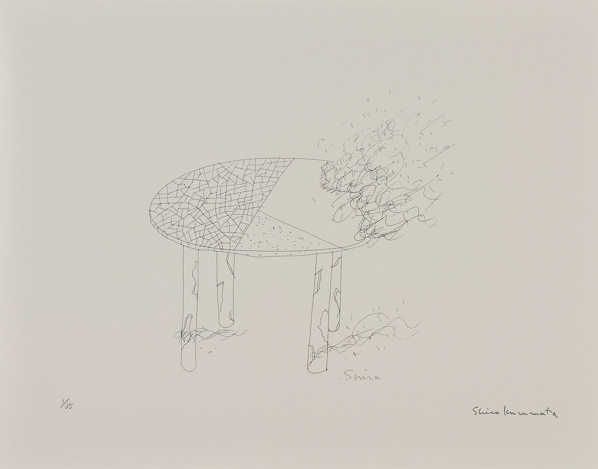 1集_48 ひび割れガラスのテーブル（1986）