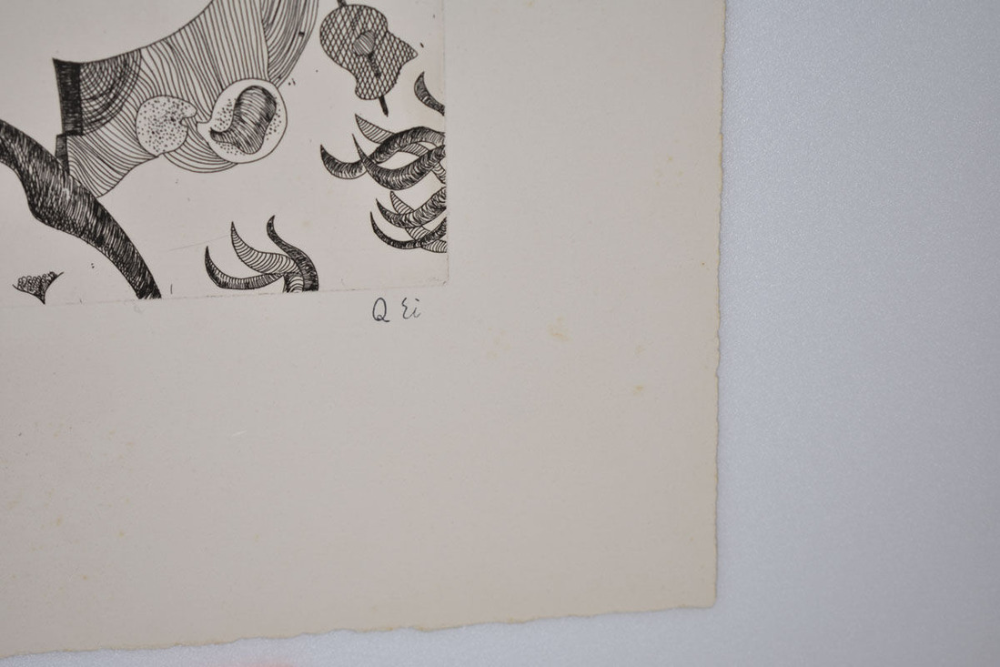 瑛九‗銅版画‗No.14 (4)