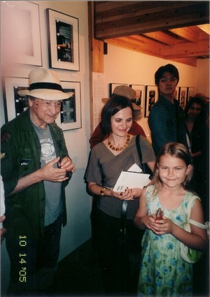 2005年メカス展リトアニア大使館員