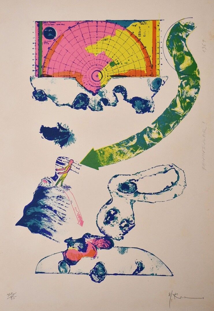 No.22　加納光於　版画tri