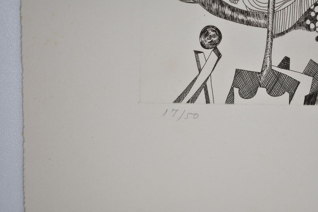 瑛九‗銅版画‗No.16 (4)