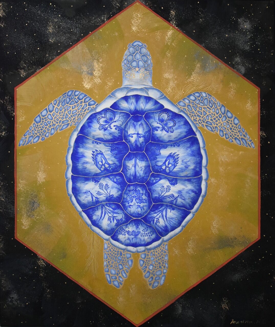 No17仁添まりな_楽園からの使者―アオウミガメ