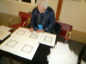 ヴァンニさん銅版サイン