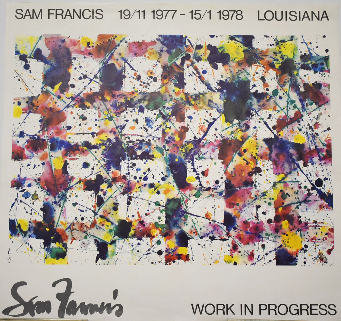 サム・フランシス　ポスター1