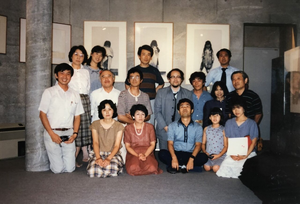 01  1984年「野田哲也展」にて、