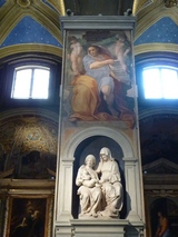 ラファエロ「予言者イザヤ」サンタゴスティーノ