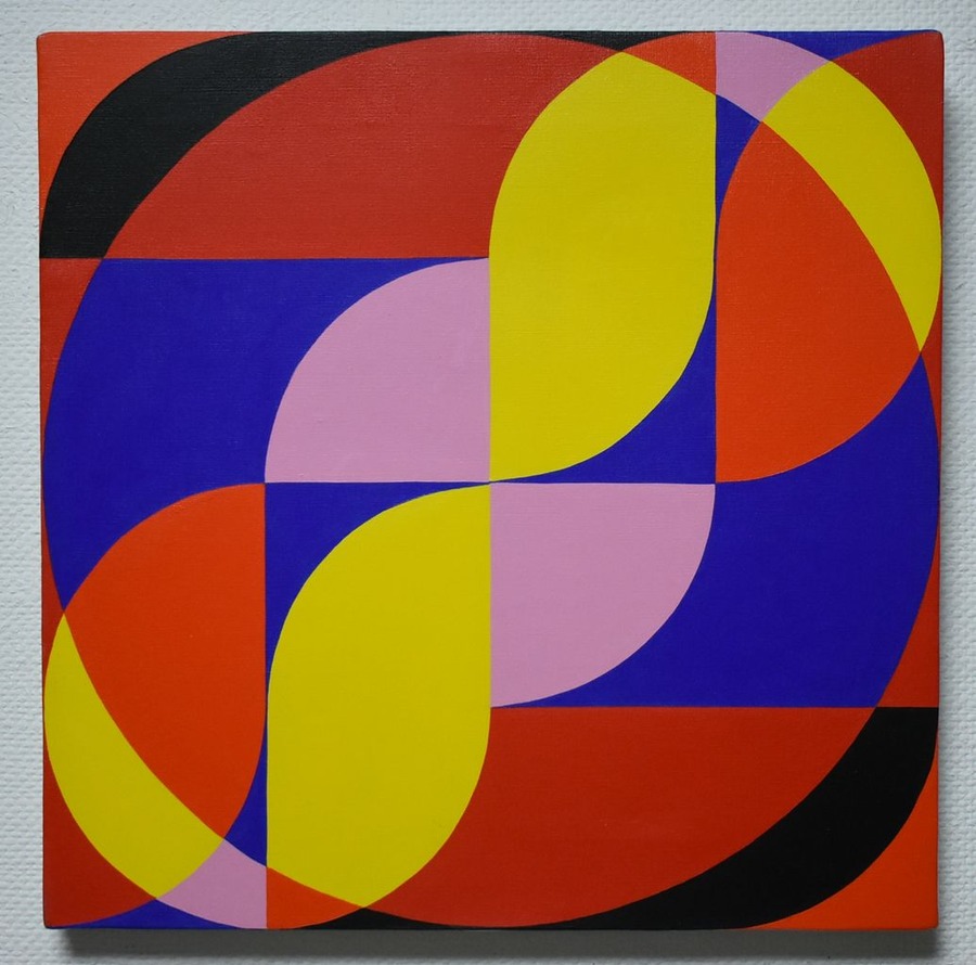 オノサト・トシノブ油彩さざ波