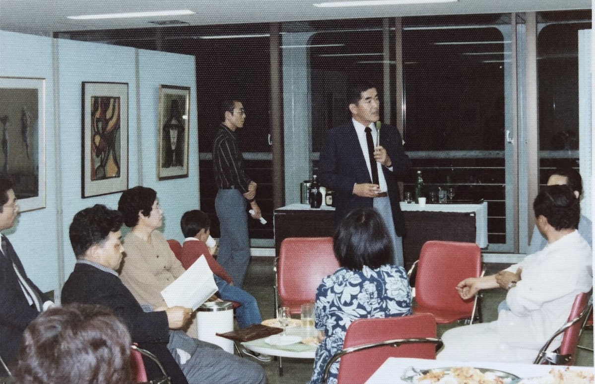 011中西コレクション展で解説する原田