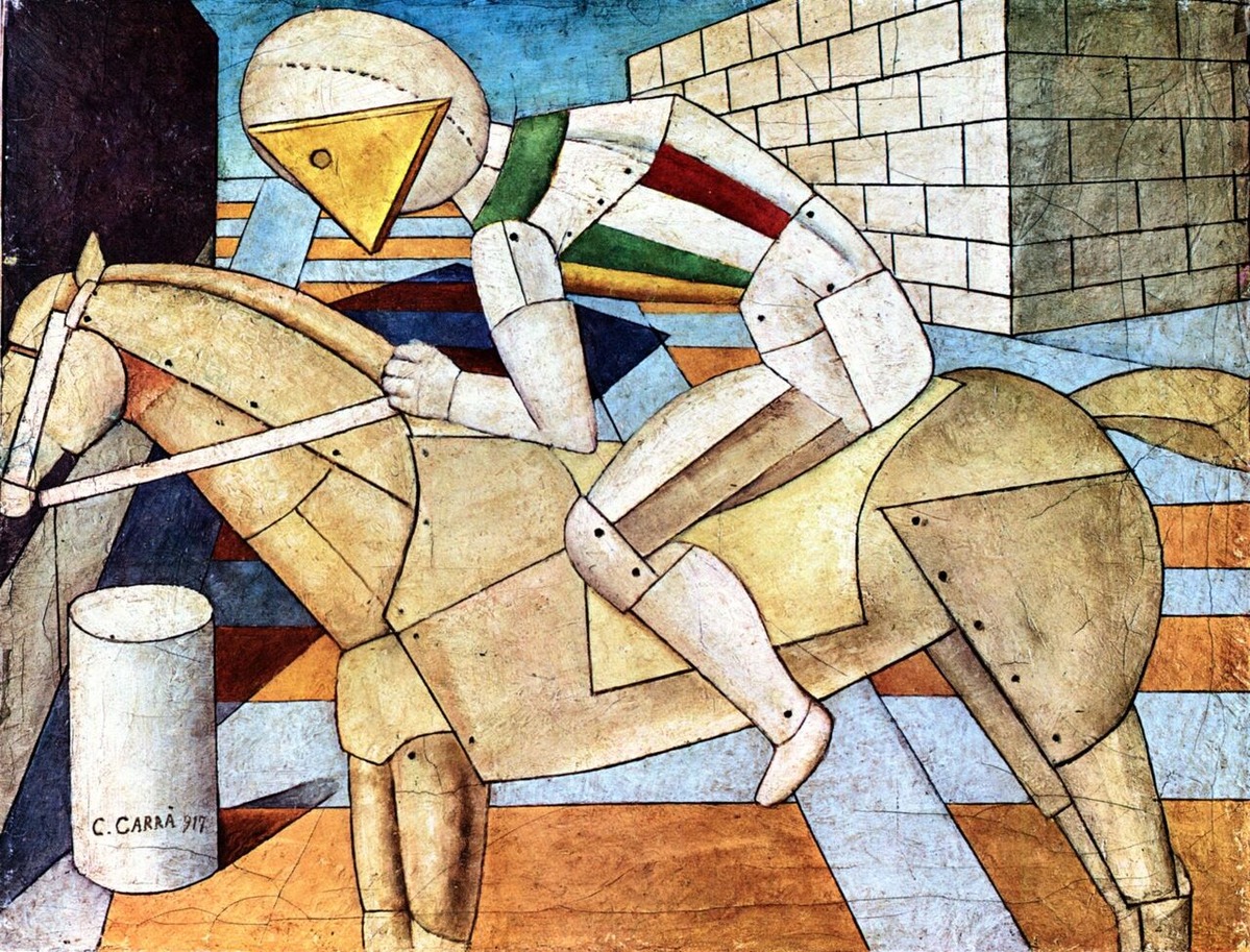 図2：カッラ《西洋の騎士》