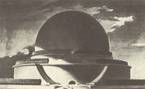 ブーレー「ニュートン記念堂」