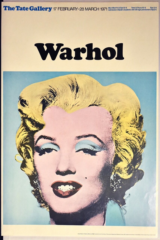 アンディ・ウォーホル《マリリン》