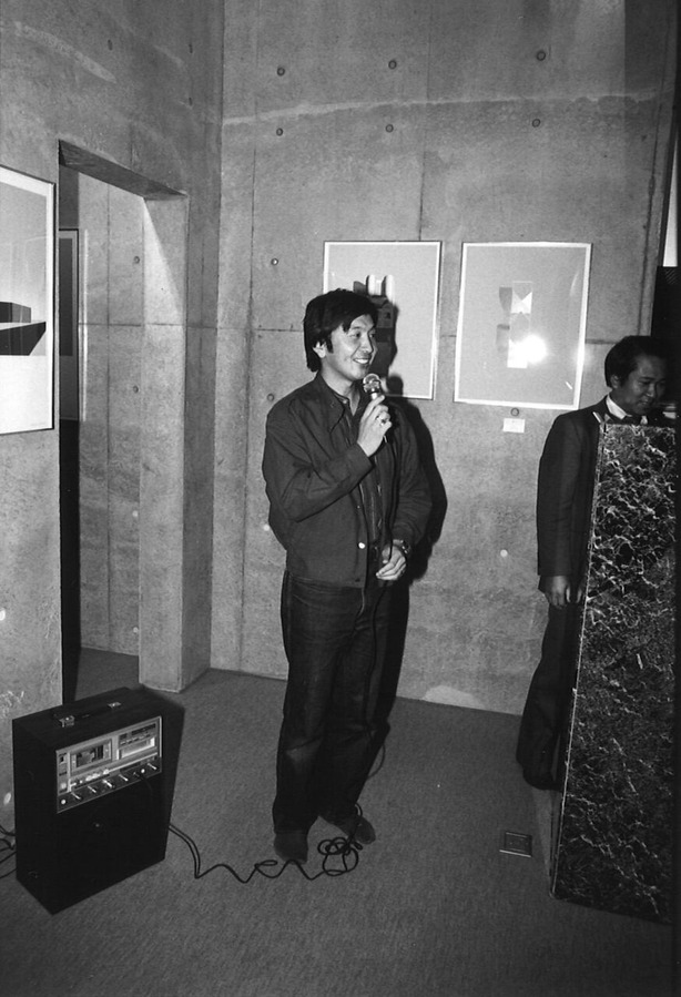 1983年11月10日勝山中上邸磯崎ウォーホル展荒井由泰