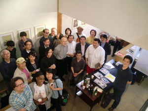 五味彬展レセプション7