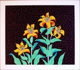 草間彌生No.83「FLOWERSゆり」