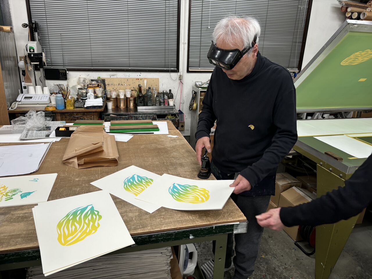 石田了一さん版画工房 (2)