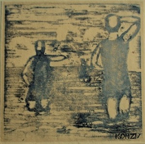 ⑧-17 恩地　海　1930