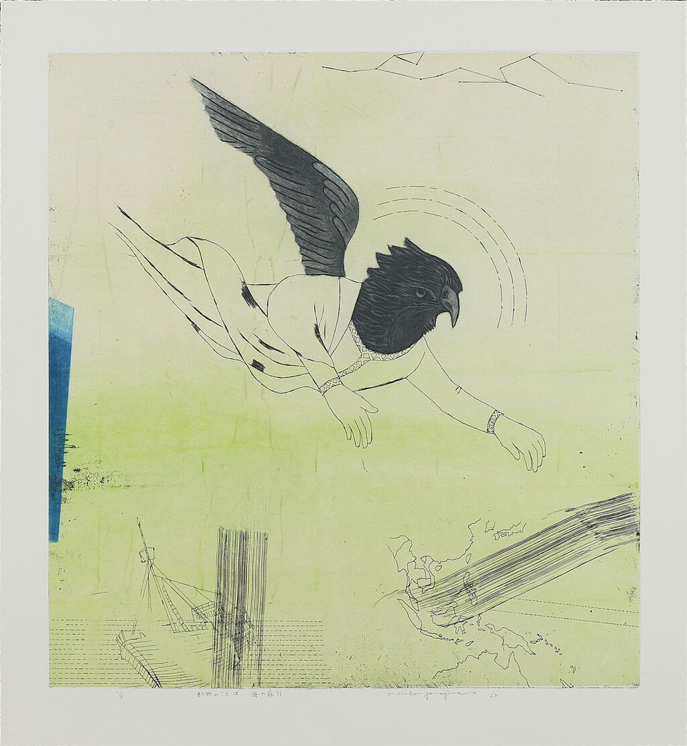 『動物のことば 海の庭Ⅱ』  高画質 絵のみ1