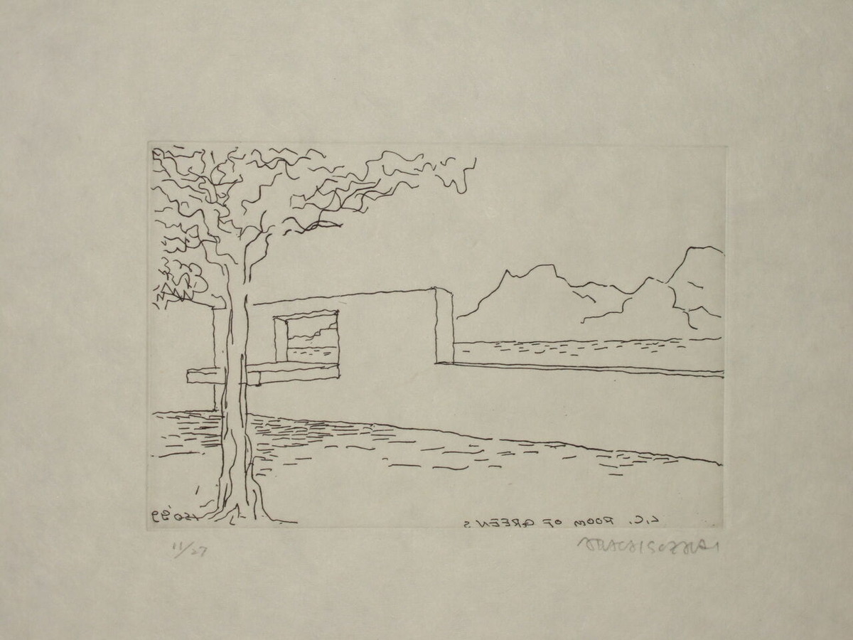 磯崎新_第二信より　挿画5　（B）