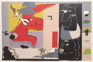 ル・コル「飛ぶ一角獣」