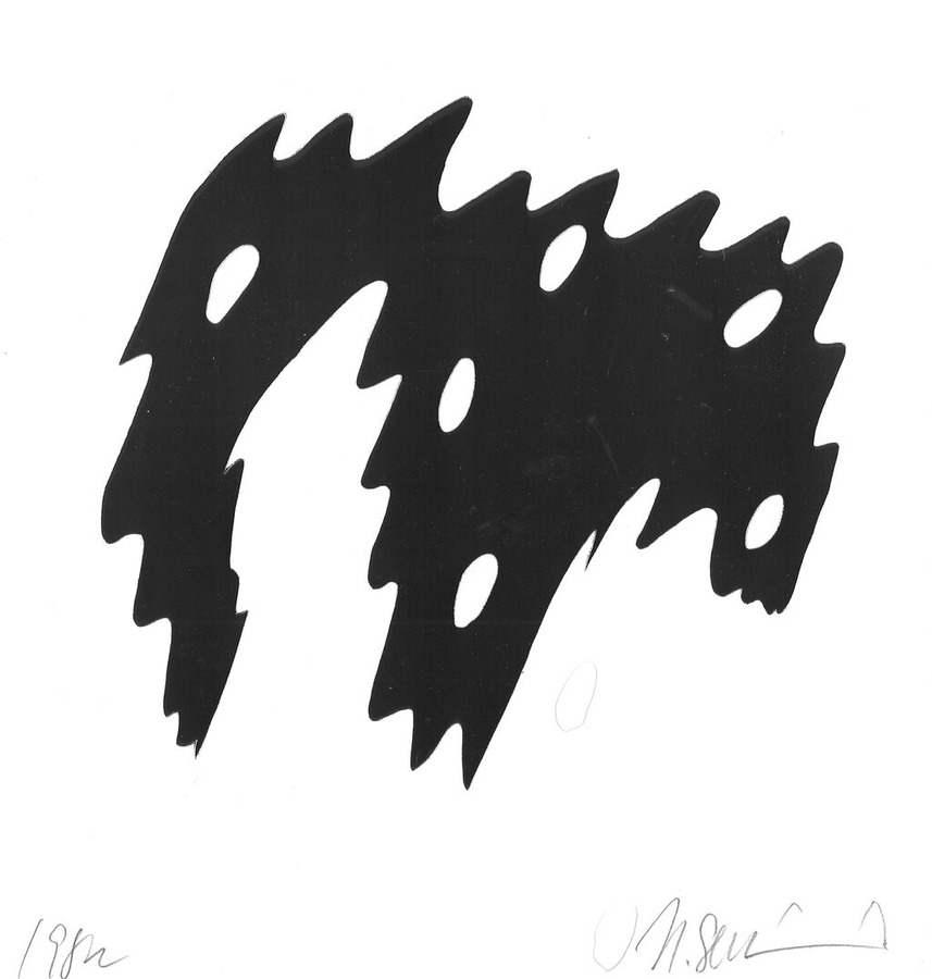 1982年11月5日関根伸夫オリジナル入りカタログ2（挿入作品）