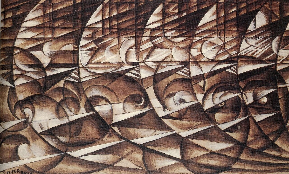 202106太田岳人_図3：バッラ《ダイナミックな膨張＋速度》