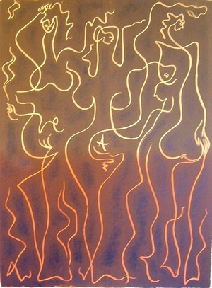 マイファーストコレクション：マッソン「三人の女性像」