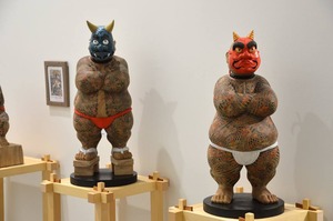 葉栗・赤鬼と青鬼