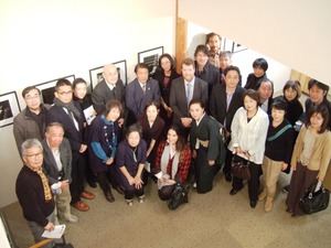 ウィロビー展オープニング