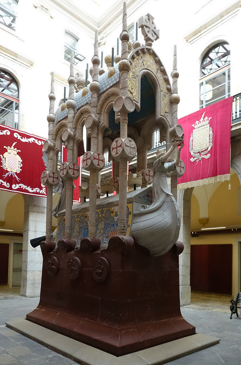 12. ジャウマ1世の墓碑