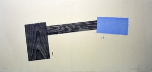 ジョエル・シャピロ木版画