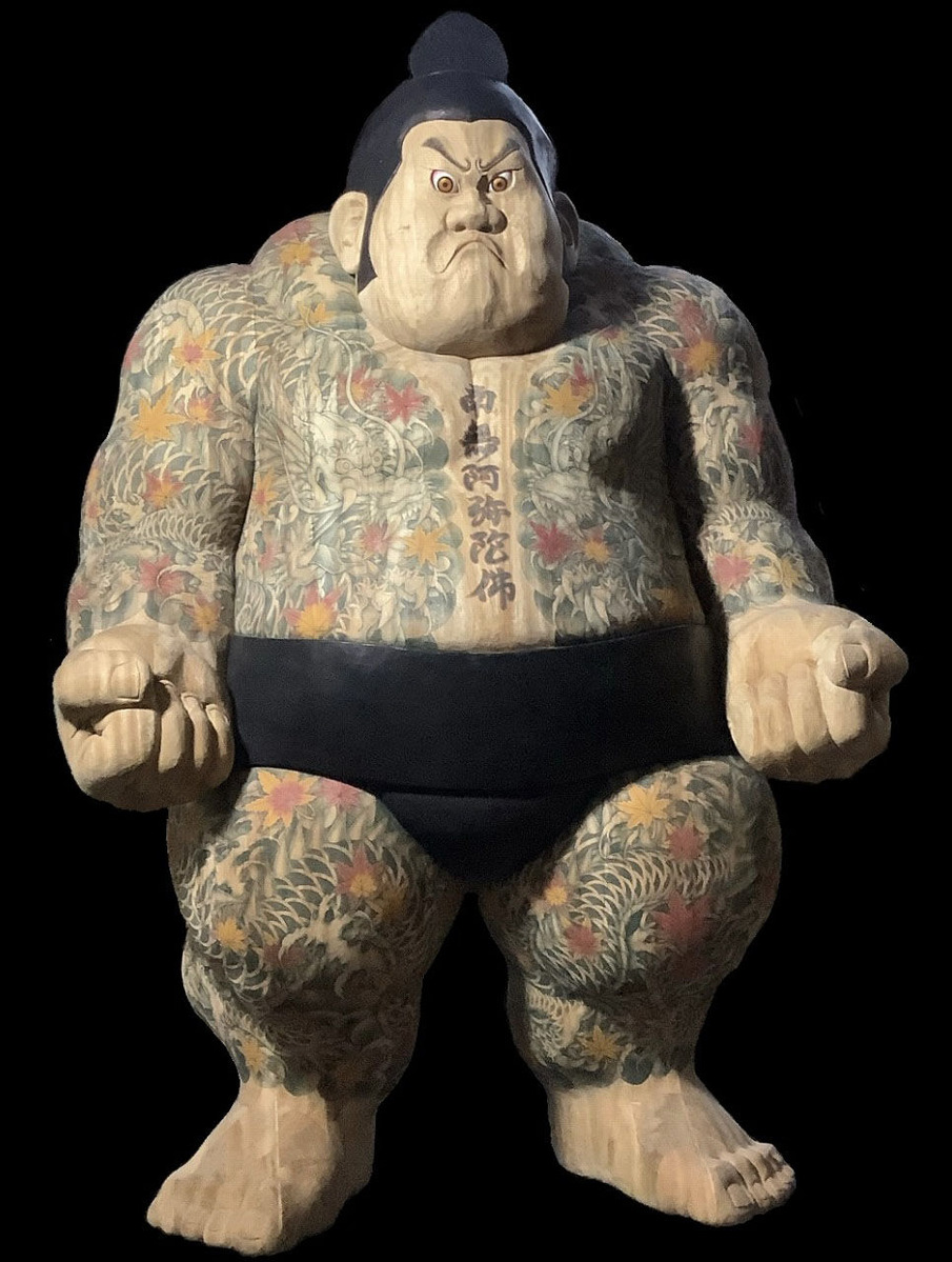 男気(魂) 225cm×160cm×80cm