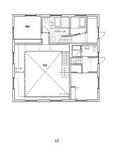 タイルの家図面1F