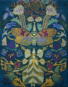 仁添まりな_木の葉虫とビワハゴロモ