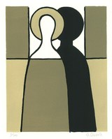 大沢昌助「人と影」