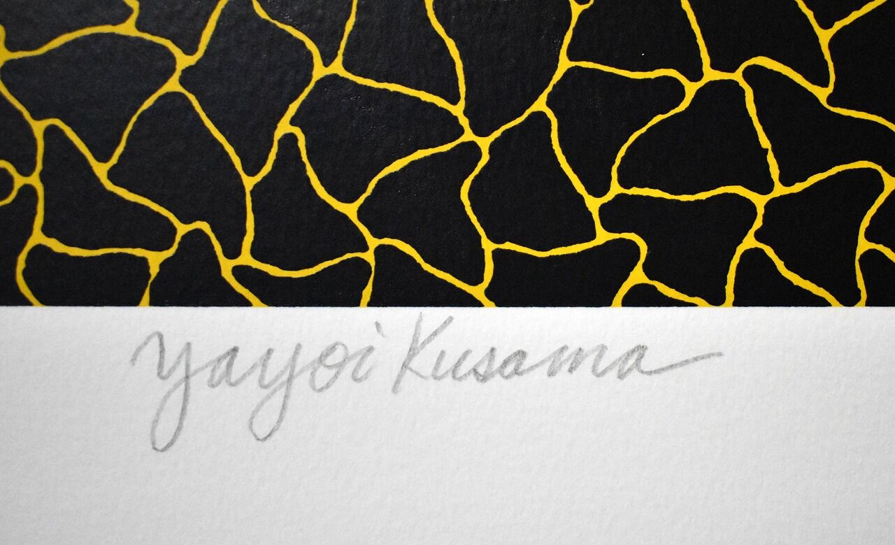 Yayoi KUSAMA Pumpkin (Yellow Y） (4)