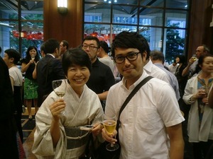 afafにて石鍋、野口