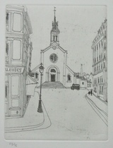 風間完パリ時代2巻-街角の教会