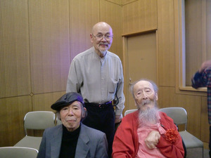 CIMG8915山口勝弘展内覧会11池田、綿貫